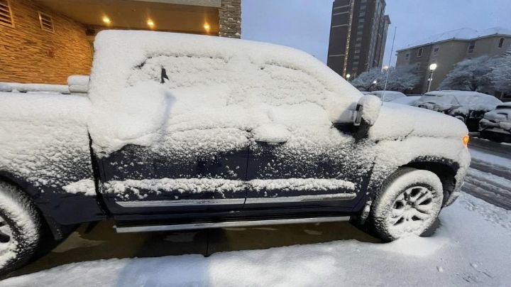 Texas se cubre de blanco; reportan importantes nevadas | FOTOS