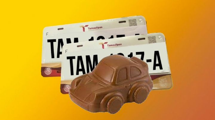 Placas Tamaulipas: precio de láminas para autos chocolates