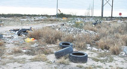 Existen más de 40 tiraderos de llantas en Nuevo Laredo; también echan basura