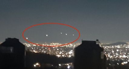 ¿Fueron OVNIS? Reportan extrañas luces sobre cielo de la CDMX | VIDEOS