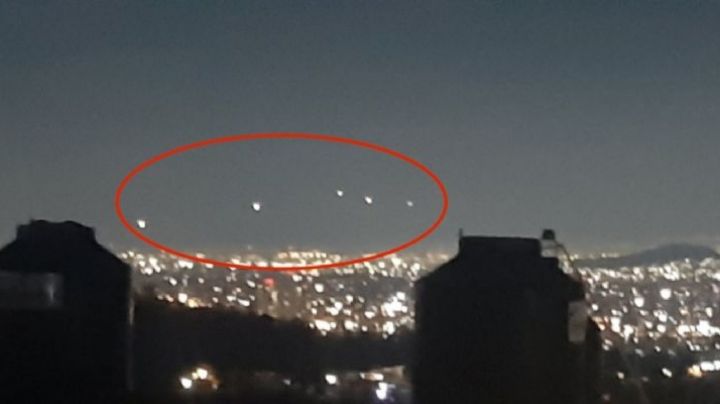 ¿Fueron OVNIS? Reportan extrañas luces sobre cielo de la CDMX | VIDEOS