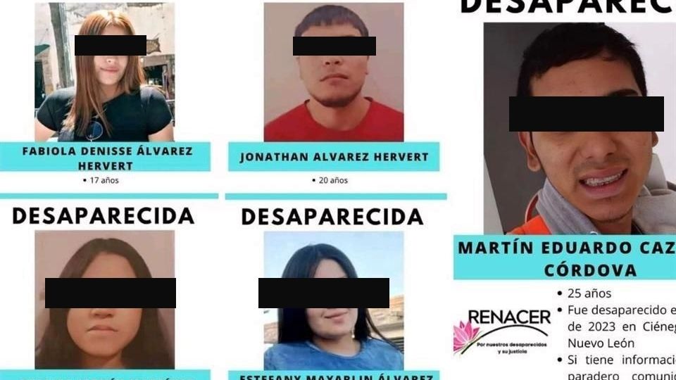 Con ayuda de un colectivo civil y las redes sociales, los familiares se encuentran en la búsqueda de los jóvenes desaparecidos.