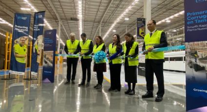 Inauguran en Nuevo Laredo la primera corrugadora de la región noreste de México