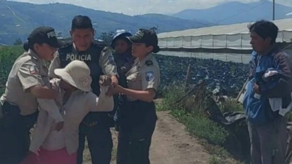 La mujer fue detenida por las autoridades