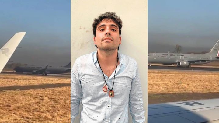 Así trasladaron a Ovidio Guzmán tras su detención en Culiacán, Sinaloa | VIDEO