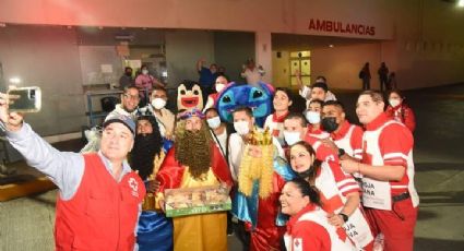 Reyes Magos visitan a menores en hospitales del sur de Tamaulipas