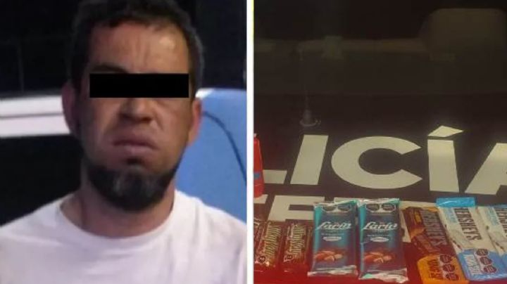 Roba chocolates de mostrador y es arrestado en Nuevo León
