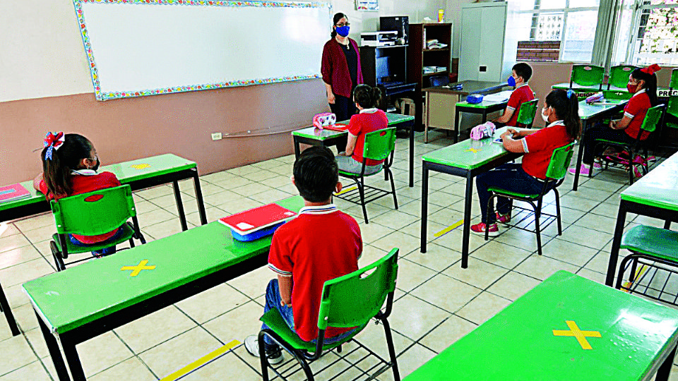 Las medidas sanitarias se aplicarán en el regreso a clases.