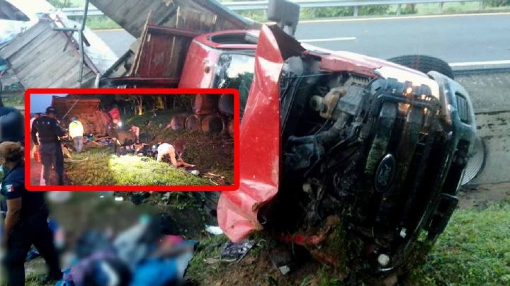 Tragedia en Chiapas: mueren 10 migrantes cubanas en volcadura; hay 17 heridos