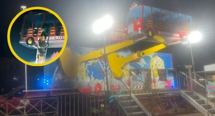 Rescatan a niña de 11 años atrapada en juego mecánico de Sonora