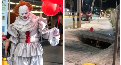 Nuevo Laredo: payaso Pennywise siembra el terror en la Benito Juárez  | VIDEO