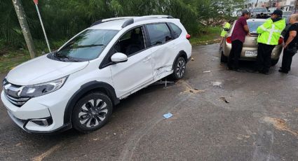 Conductor ebrio provoca choque en el Bulevar Colosio