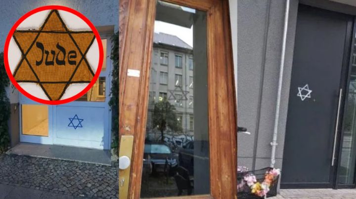 Marcan casas de judíos con la estrella de David en Alemania | FOTOS