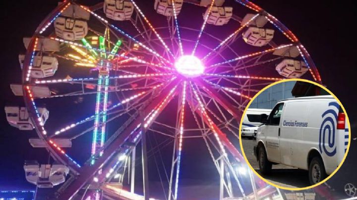 Joven sufre trágica muerte al caer de canastilla de la rueda de la fortuna
