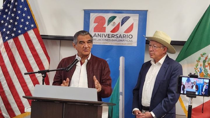 Américo Villarreal y Ken Salazar fortalecen coordinación entre Tamaulipas y EU