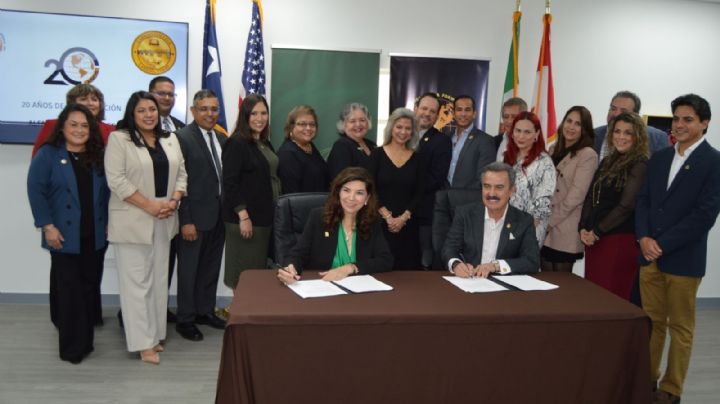 Laredo College y agentes aduanales ALFA refrendan lazos con firma de convenio