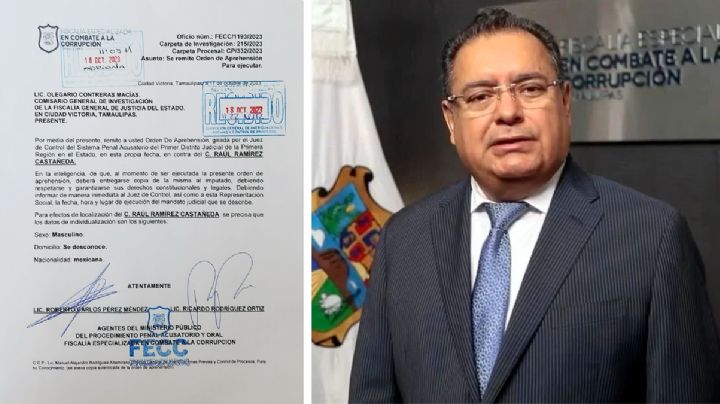 Giran orden de aprehensión contra Raúl Ramírez, Fiscal Anticorrupción de Tamaulipas