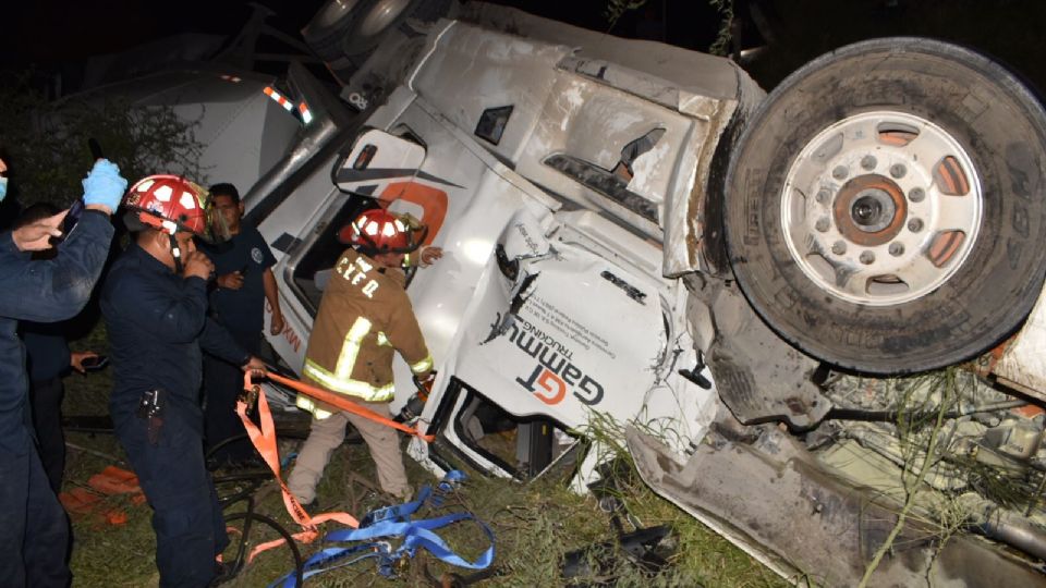 El accidente se registro en la Carretera Aeropuerto