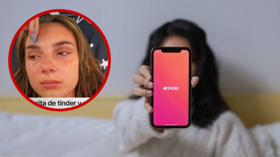 Mujer lloró tras ser rechazada por cita de Tinder