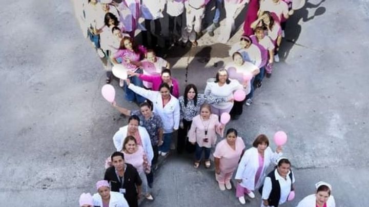 Crean lazos humanos para honrar a guerreras