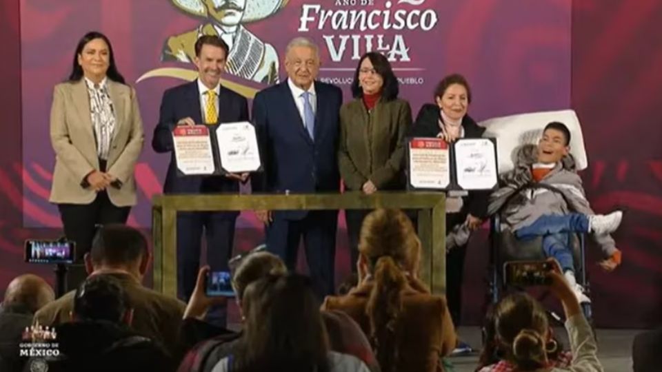 El presidente mexicano se comprometió a dar bienestar a las personas con capacidades diferentes, dándoles un área segura y de esparcimiento adecuado a sus necesidades