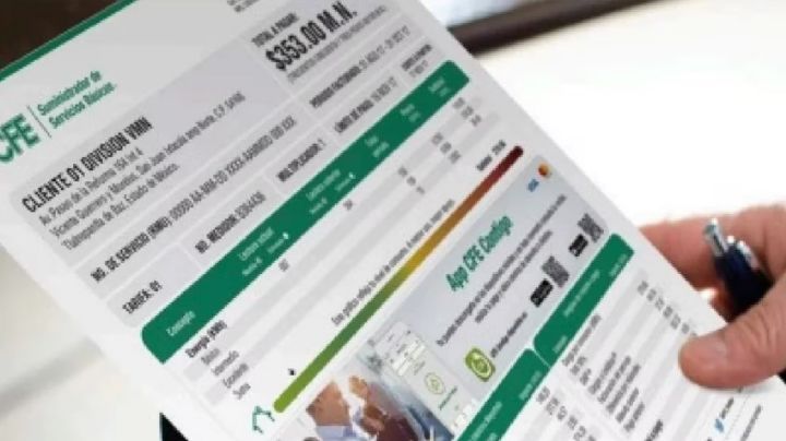 CFE: Tienes hasta el 31 de octubre para hacer cambio en el recibo de luz