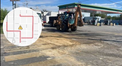 Comapa anuncia cierre de vialidades en sector centro de Nuevo Laredo