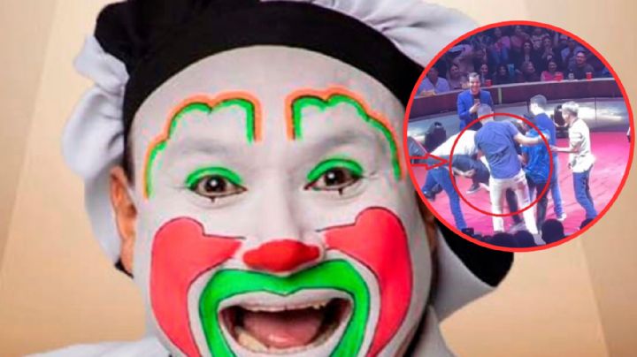 '¡Espérate cab..., tengo tres costillas!': Brincos Dieras es tacleado otra vez en pleno show | VIDEO