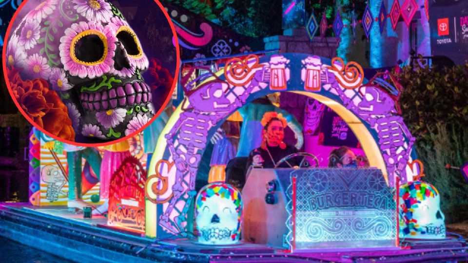 El desfile del día de muertos es uno de los eventos de mayor importancia