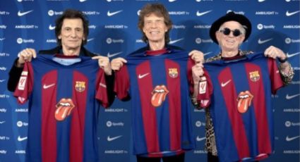 Los Rolling Stones aparecerán en la playera del Barca mañana en el Clásico español