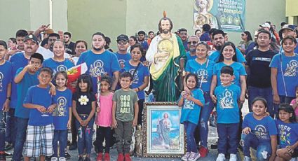 Muestra Nuevo Laredo su fe en San Judas Tadeo