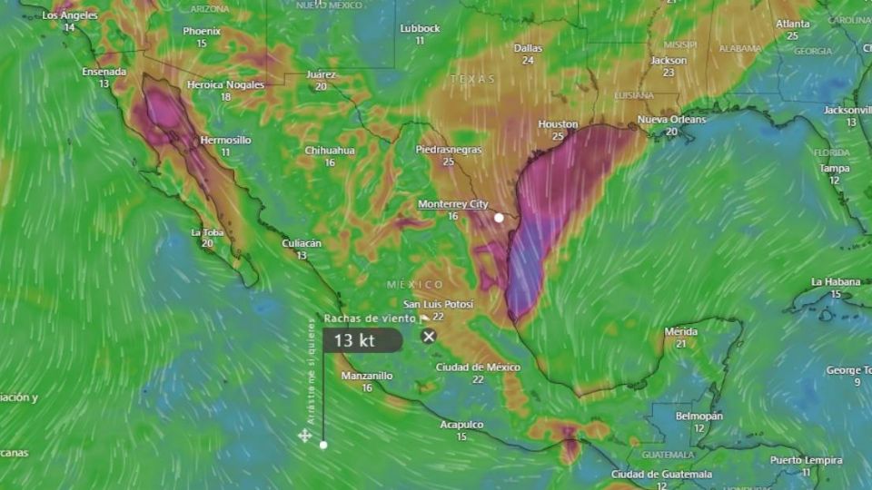 Un frente frío llegará a Tamaulipas