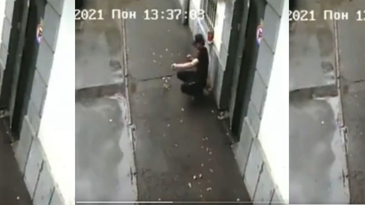 Joven burla la muerte luego de librar golpe en la cabeza por escasos centímetros | VIDEO