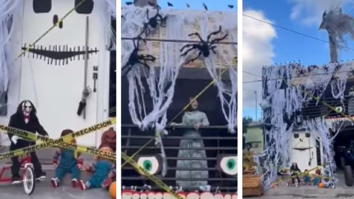 'Sangre', monstruos y miedo: así es la casa de terror en la colonia Voluntad y Trabajo 4