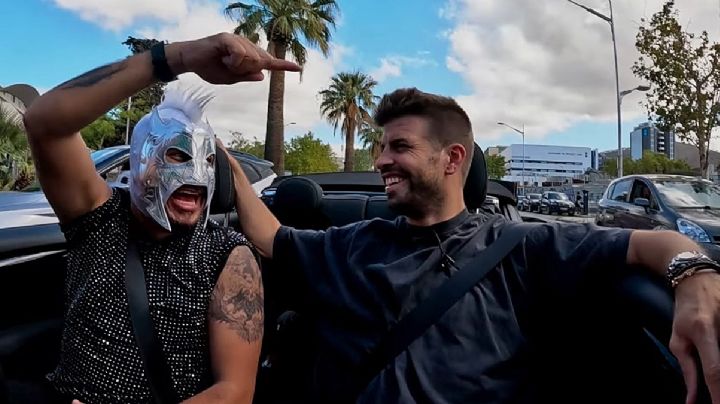 ‘El Escorpión Dorado’ consigue entrevistar a Gerard Piqué; esto hablaron de Shakira | VIDEO