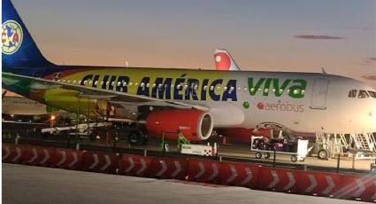 Vuelan alto, las Águilas del América ya tienen un avión con los colores del equipo