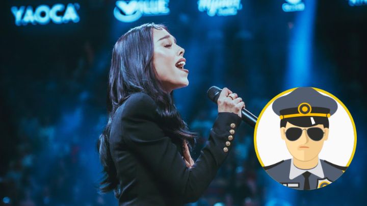 Danna Paola podría ser multada por cantar el himno nacional; estas son las razones