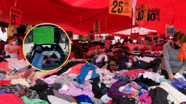 Hombre vende ropa de su exmujer; ella lo dejó por su hermano | VIDEO