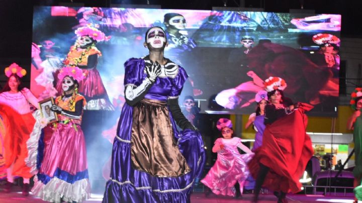 Festival de la Catrina llena de tradición, color y música la Explanada Independencia