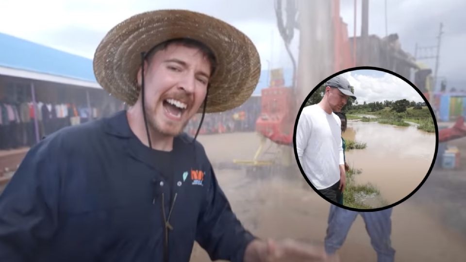 ¿Sólo lo hace por dinero? Mr. Beast construye 100 pozos de agua potable en África y divide a las redes sociales