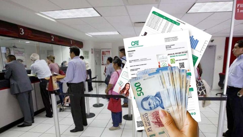 Pago de recibo de CFE en sucursales bancarias, ¿de cuánto es la comisón?