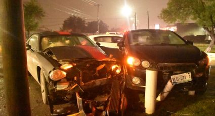 Choque en la colonia Madero moviliza a los cuerpos de emergencias