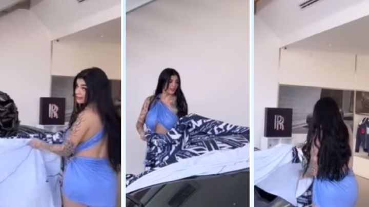 'Gracias a mis novios': Karely Ruiz presume auto de 3 mdp y así responde a sus haters I VIDEO