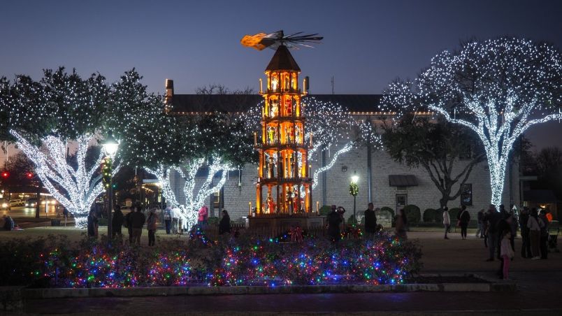 Fredericksburg, Texas, es un paraíso navideño