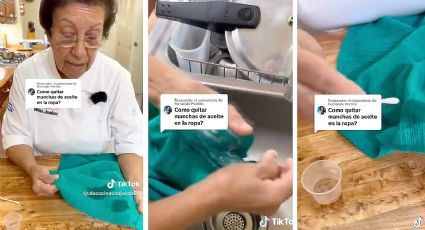 Abuelita revela secreto fácil para desmanchar ropa y causa furor en TikTok | VIDEO