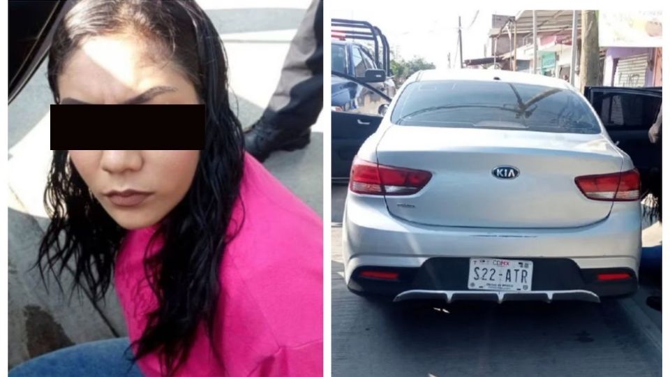 La mujer fue detenida y tenía en su auto restos humanos en bolsas.