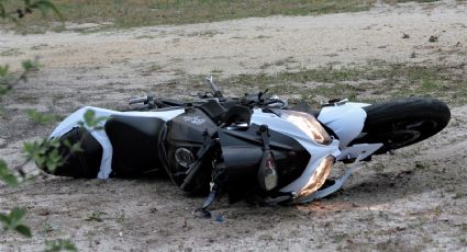 Identifican a motociclista que sufrió grave accidente en Laredo