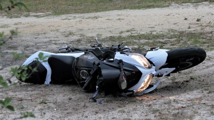 Identifican a motociclista que sufrió grave accidente en Laredo