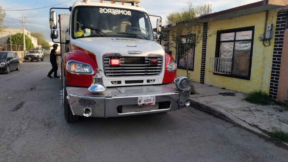 Bomberos atendieron el conato en la colonia Anáhuac.