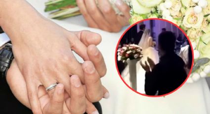 Hombre graba a su novia siendo infiel y expone el video en plena boda | VIDEO